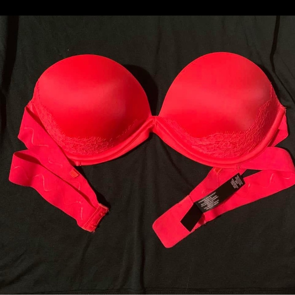 Victoria's Secret Bold Red Lace Bra